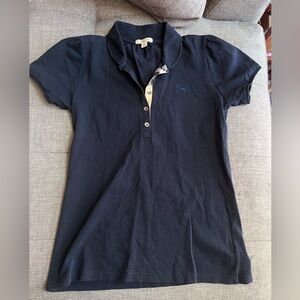 Burberry navy polo